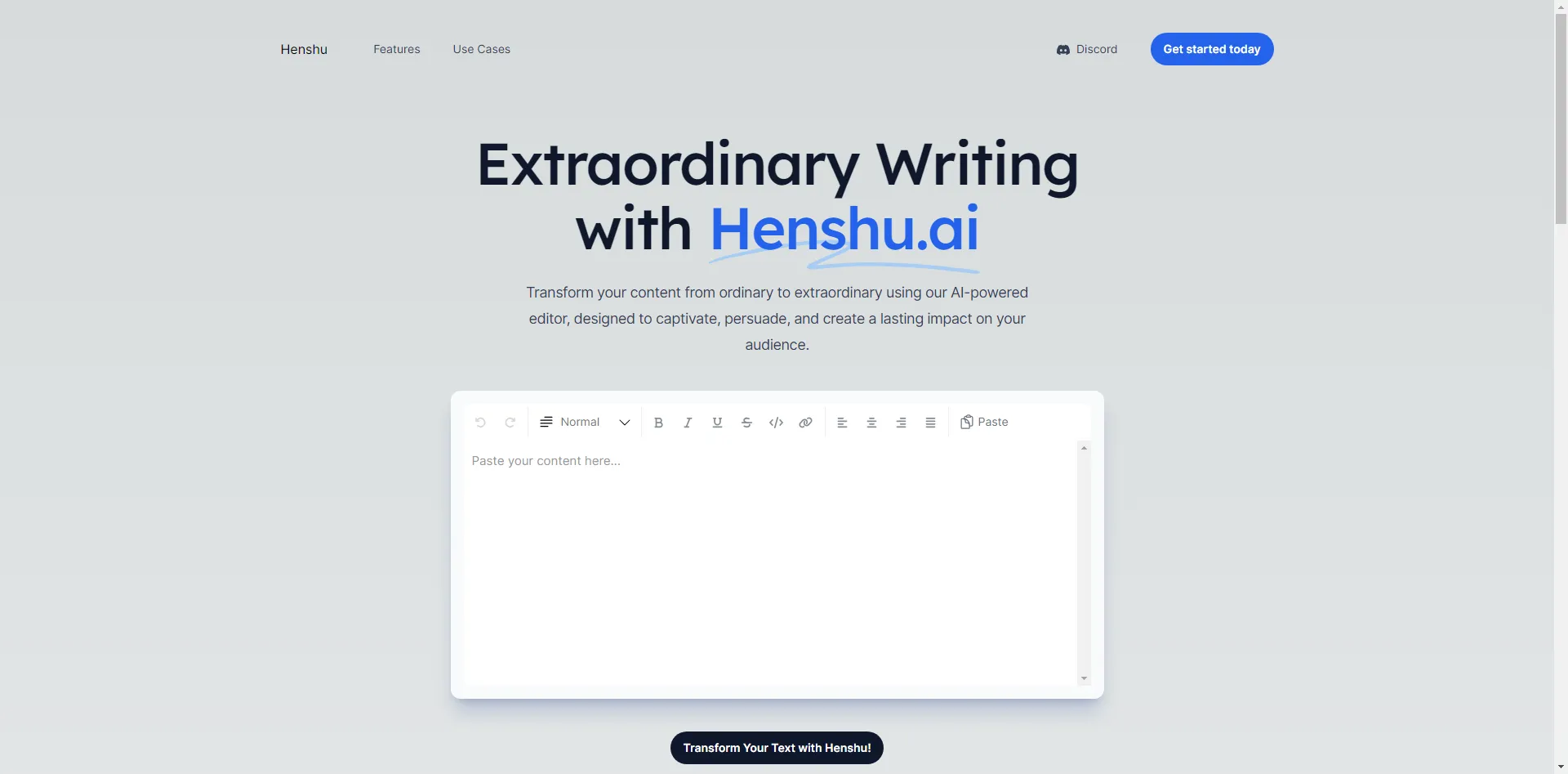 Henshu.ai