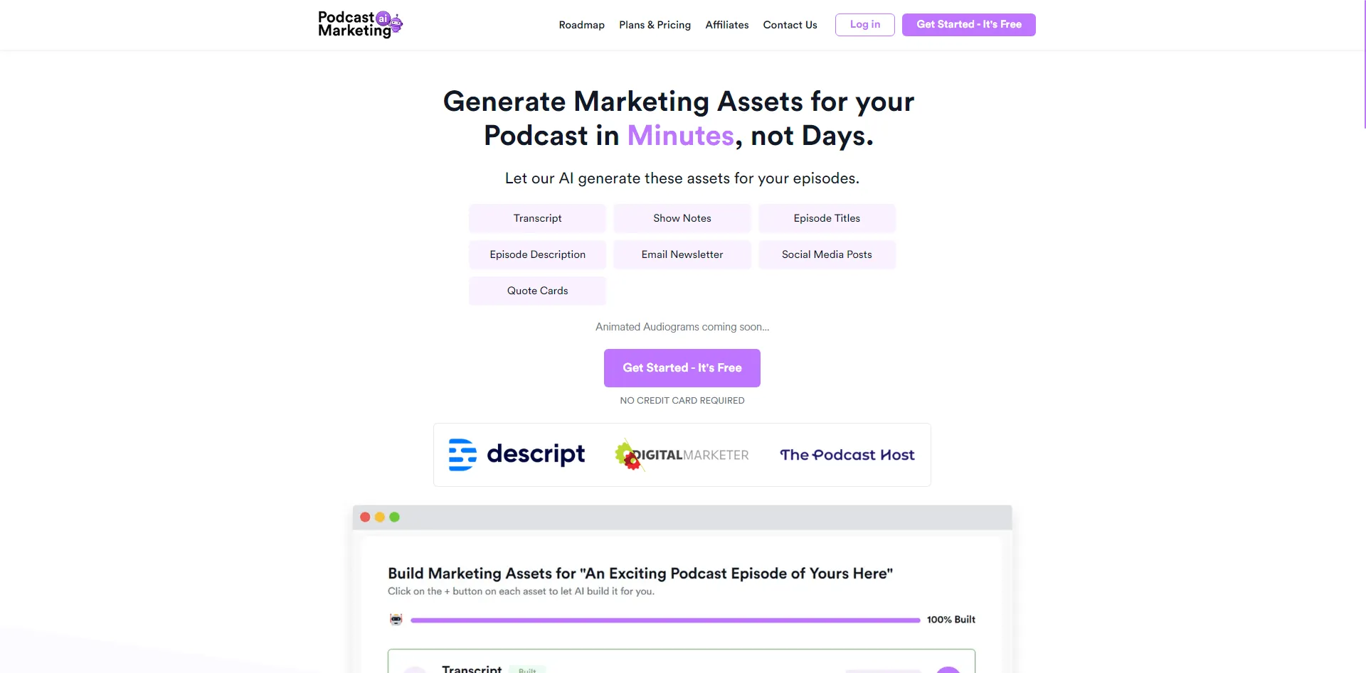 Podcast Marketing AI